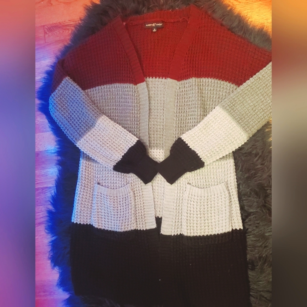 ALMOST FAMOUS Cardigan Sweater